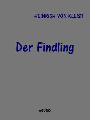 cover image of Der Findling